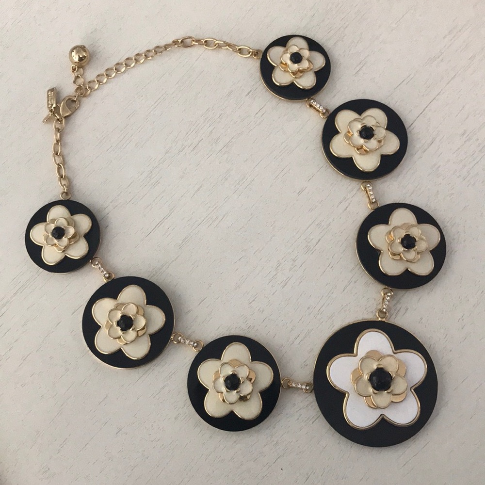 Kate Spade Mod Floral Statement Necklace